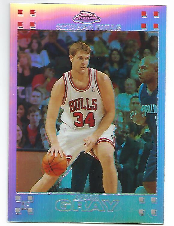 Inserto "Rifrattori" Topps Chrome Basketball 2007-08 e schede parallele - Foto 74 di 169