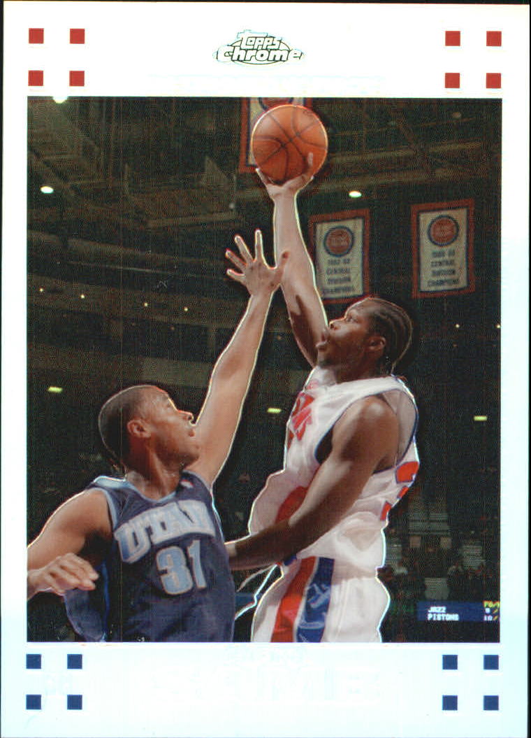 Inserto "Rifrattori" Topps Chrome Basketball 2007-08 e schede parallele - Foto 78 di 169