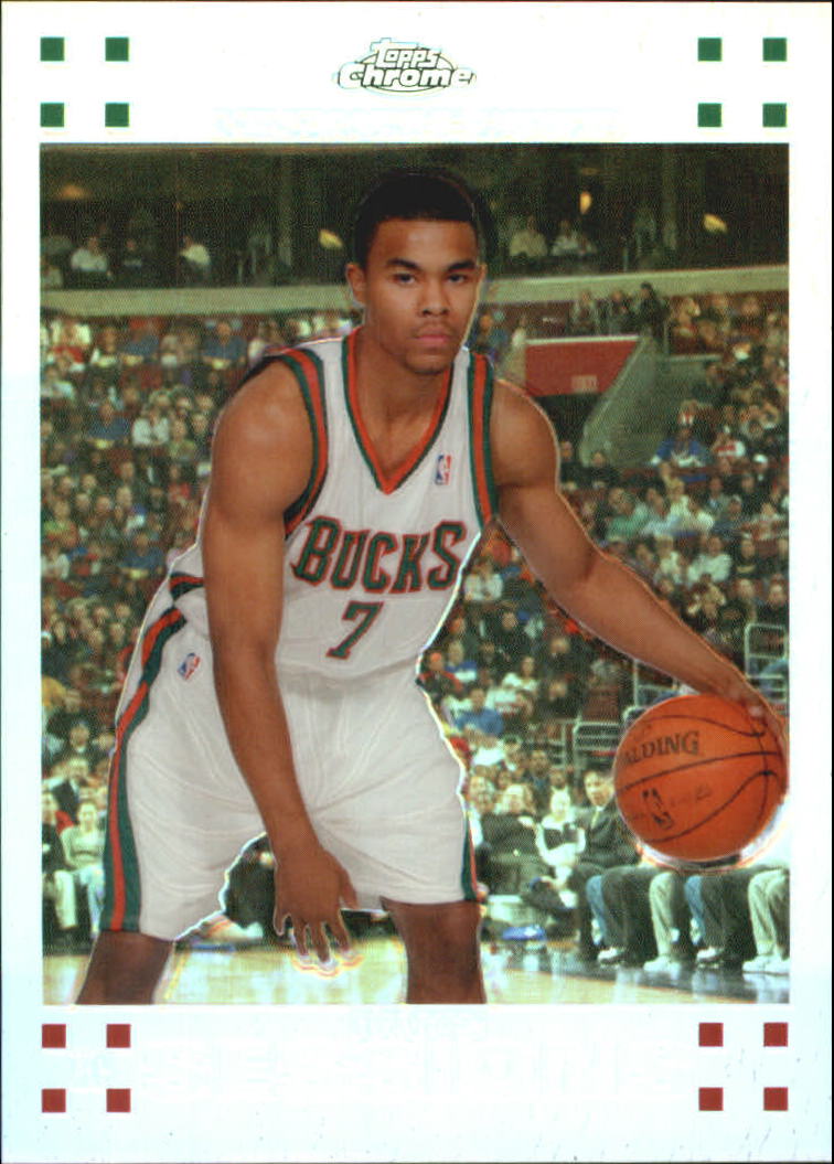 Inserto "Rifrattori" Topps Chrome Basketball 2007-08 e schede parallele - Foto 86 di 169