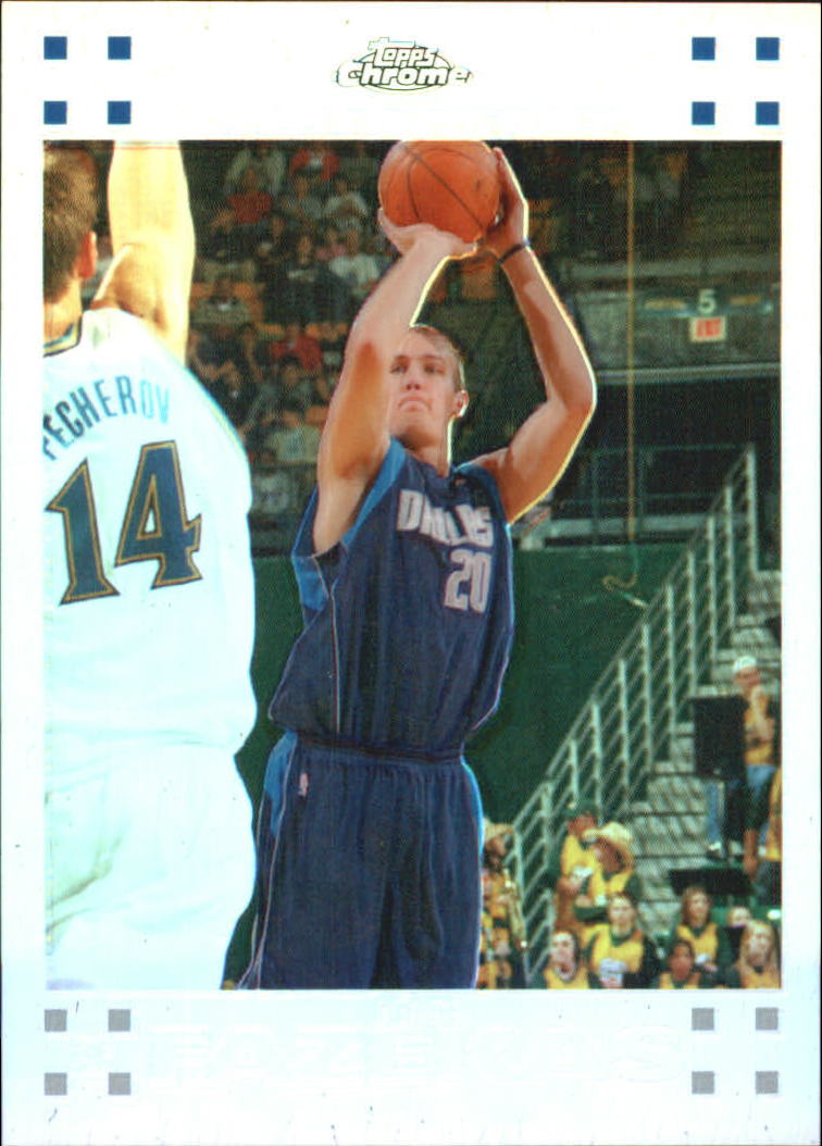 Inserto "Rifrattori" Topps Chrome Basketball 2007-08 e schede parallele - Foto 92 di 169