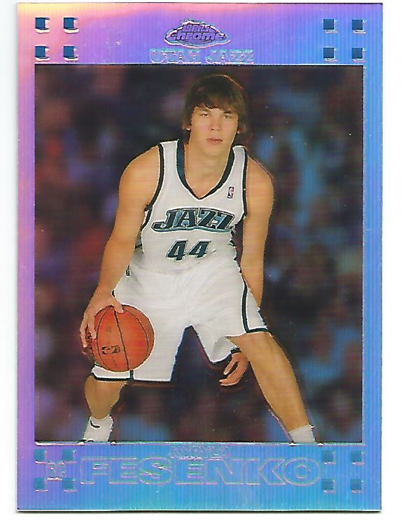 Inserto "Rifrattori" Topps Chrome Basketball 2007-08 e schede parallele - Foto 102 di 169