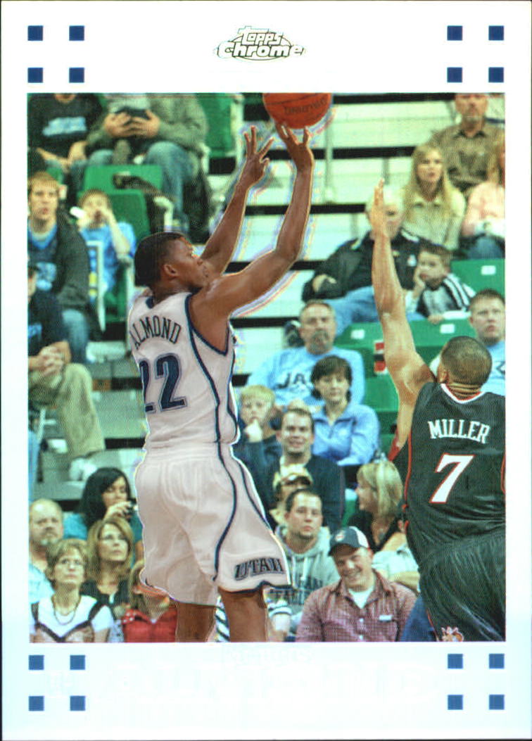 Inserto "Rifrattori" Topps Chrome Basketball 2007-08 e schede parallele - Foto 122 di 169