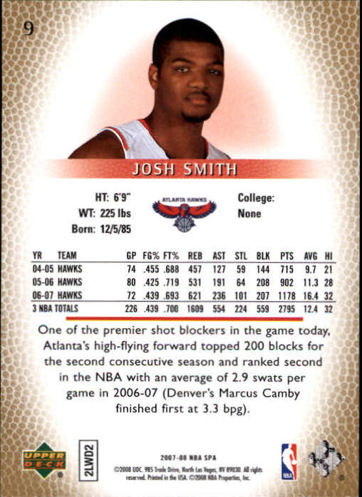 2007/2008 SP Authentic (Upper Deck) Basketball - Picture 19 of 269