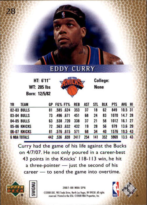 2007/2008 SP Authentic (Upper Deck) Basketball - Picture 57 of 269