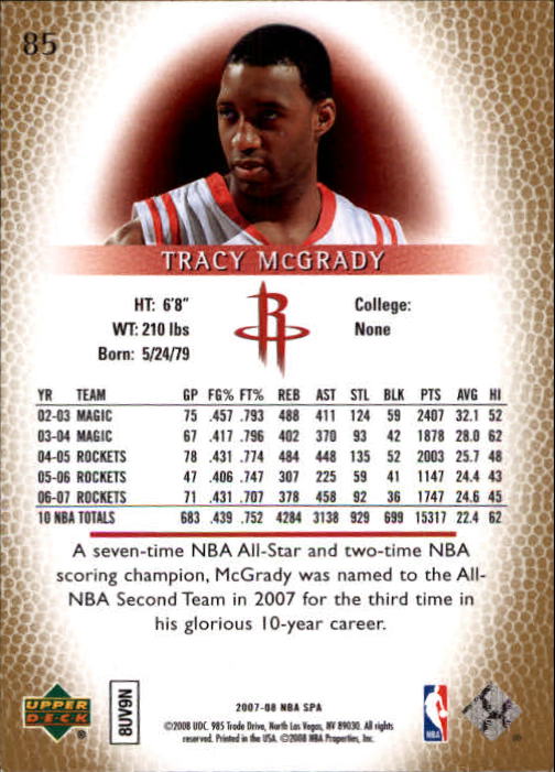 2007/2008 SP Authentic (Upper Deck) Basketball - Picture 171 of 269