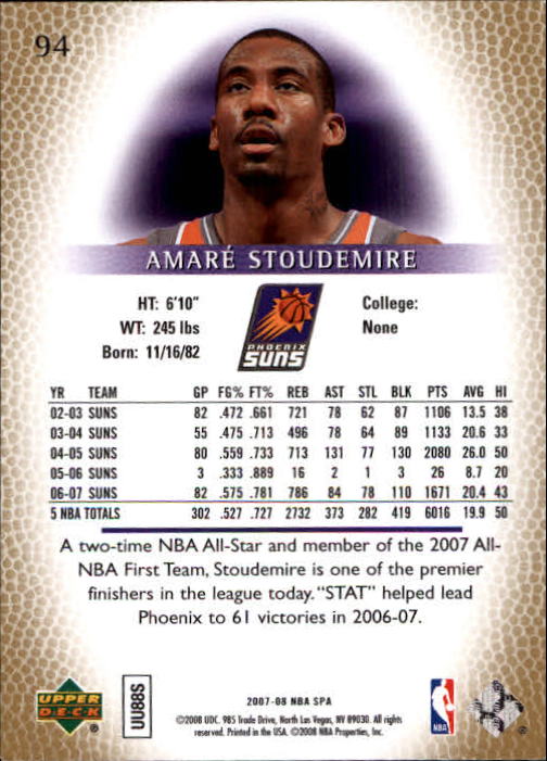 2007/2008 SP Authentic (Upper Deck) Basketball - Picture 189 of 269