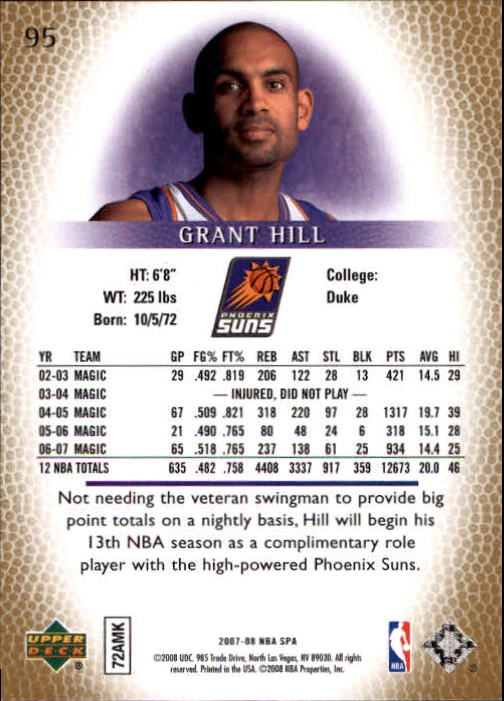 2007/2008 SP Authentic (Upper Deck) Basketball - Picture 191 of 269