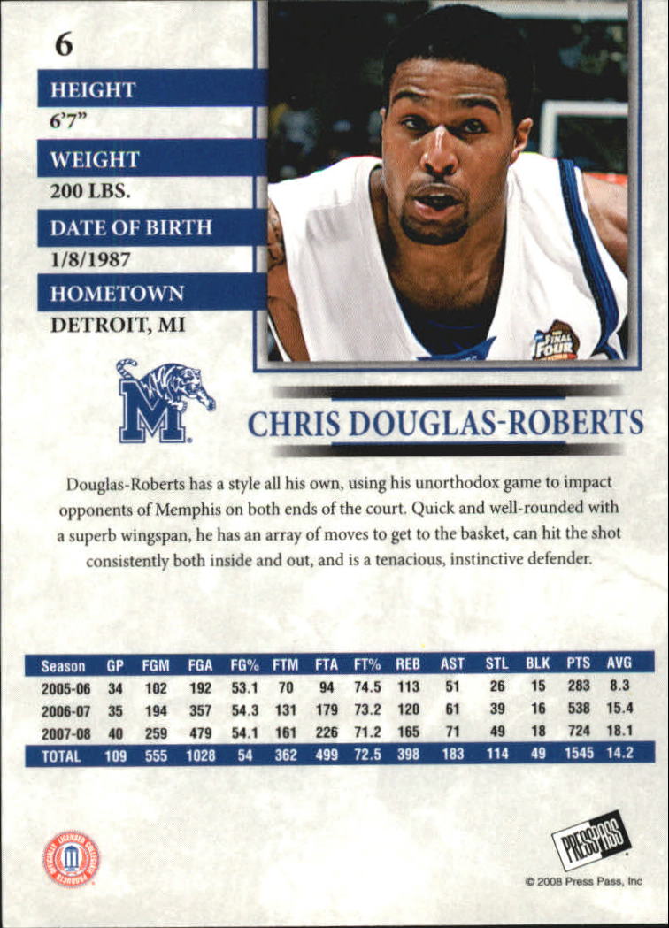 2008 Press Pass Basketball "Main Set" Base Cards #1 to #65 - Picture 13 of 115