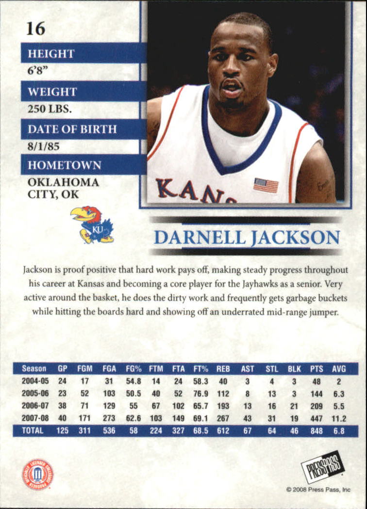 2008 Press Pass Basketball "Main Set" Base Cards #1 to #65 - Picture 29 of 115