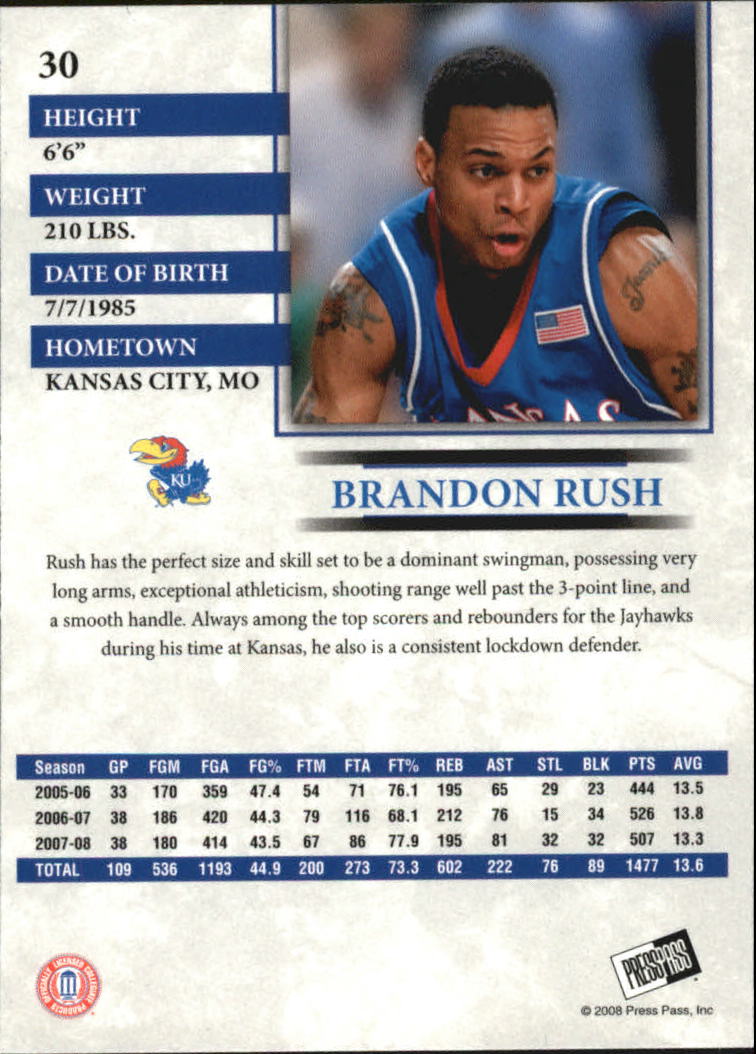 2008 Press Pass Basketball "Main Set" Base Cards #1 to #65 - Picture 53 of 115