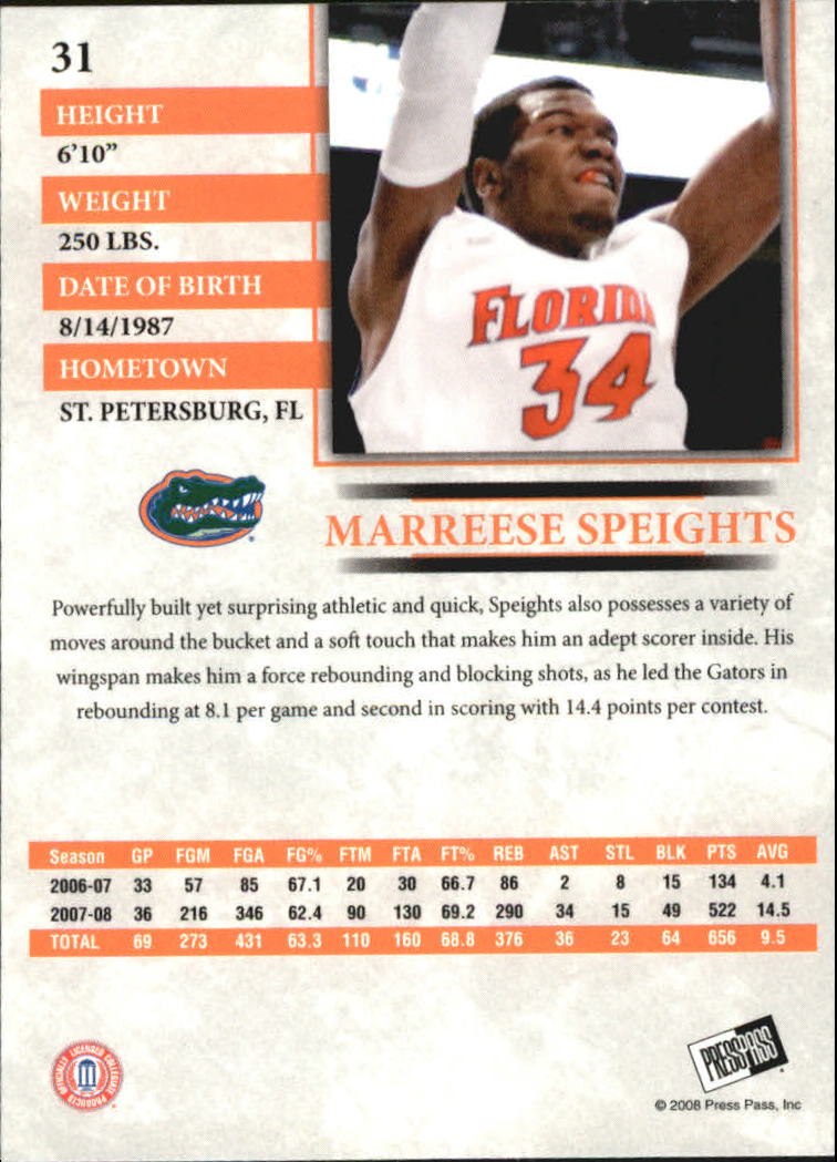 2008 Press Pass Basketball "Main Set" Base Cards #1 to #65 - Picture 55 of 115