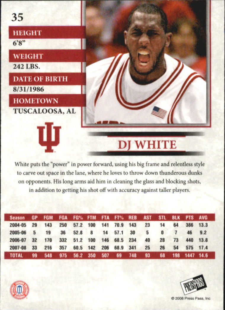 2008 Press Pass Basketball "Main Set" Base Cards #1 to #65 - Picture 63 of 115