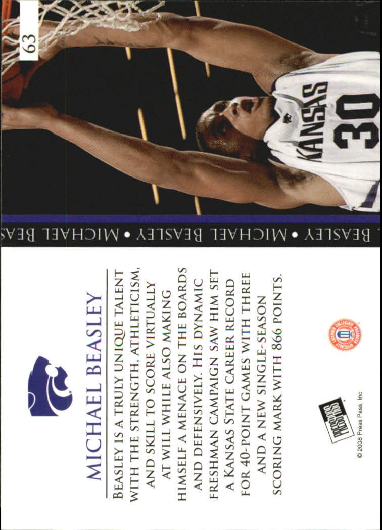 2008 Press Pass Basketball "Main Set" Base Cards #1 to #65 - Picture 113 of 115