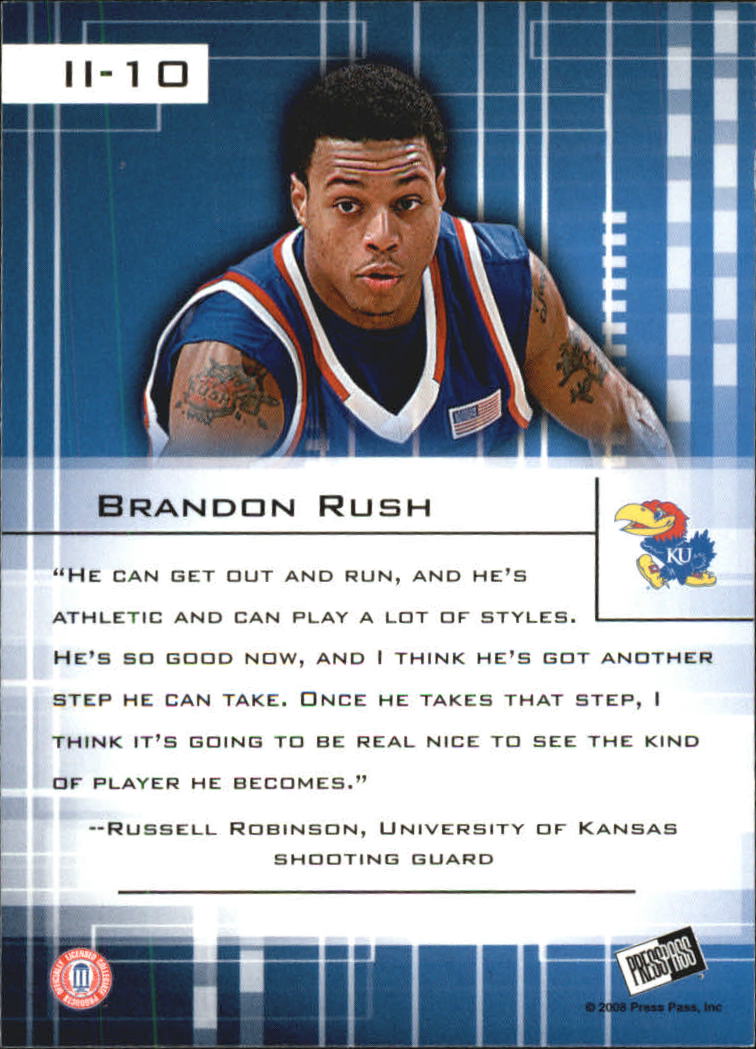 2008 Press Pass Basketball "Insider Insight" Insert and Parallel Insert Cards - Picture 21 of 29