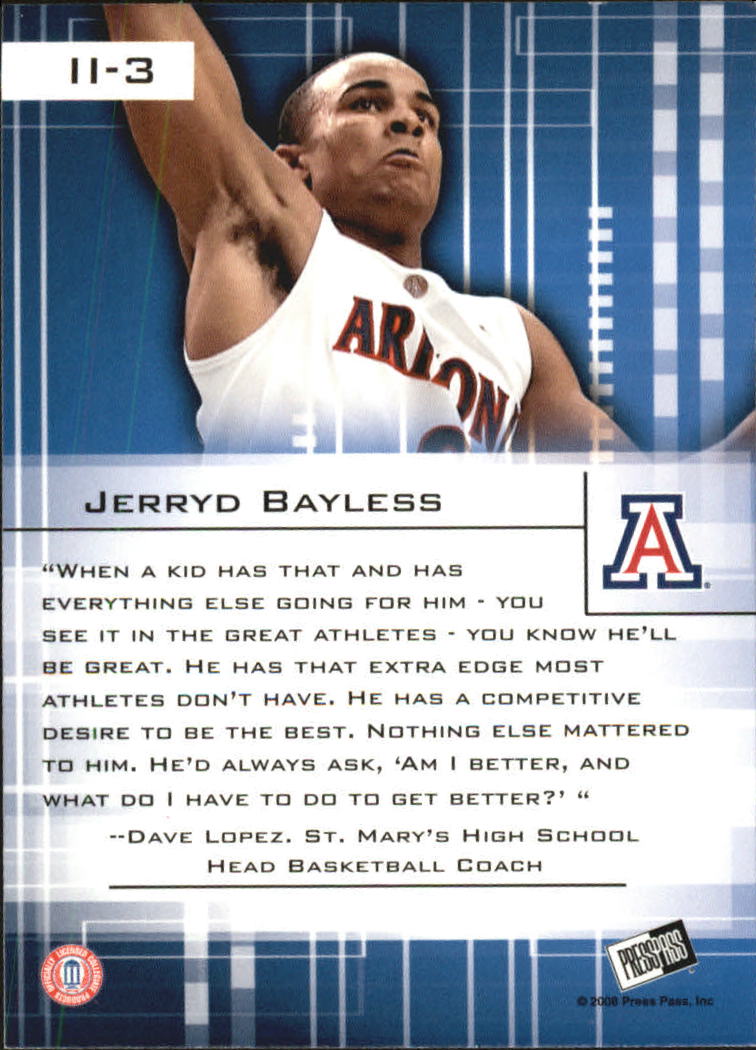 2008 Press Pass Basketball "Insider Insight" Insert and Parallel Insert Cards - Picture 7 of 29