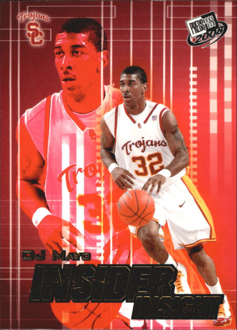 2008 Press Pass Basketball "Insider Insight" Insert and Parallel Insert Cards - Picture 26 of 29