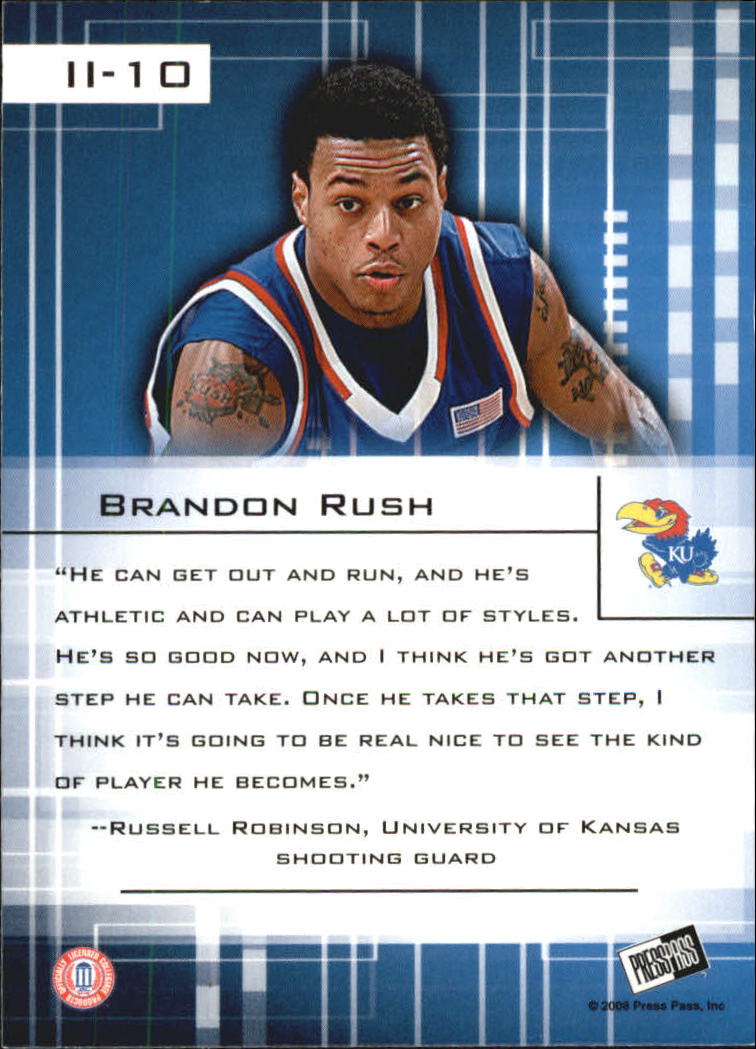 2008 Press Pass Basketball "Insider Insight" Insert and Parallel Insert Cards - Picture 29 of 29
