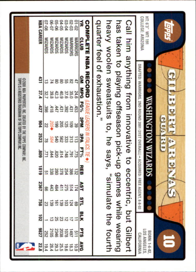 2008-09 Topps Basketball Card Pick - Picture 19 of 391