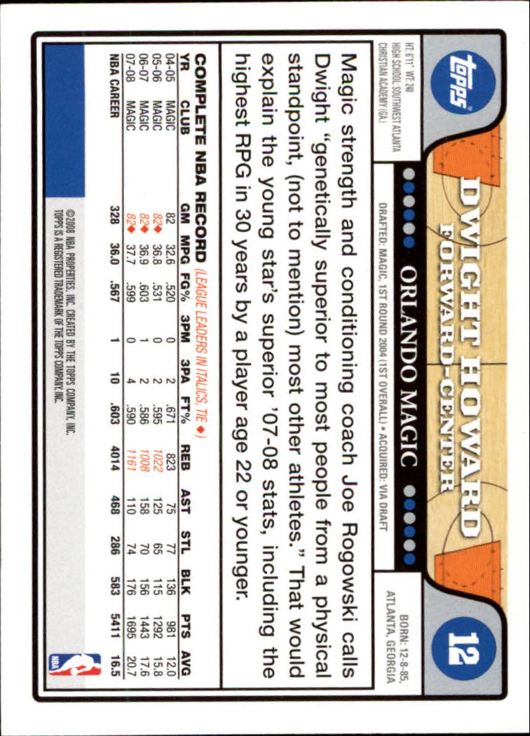 2008-09 Topps Basketball Card Pick - Picture 23 of 391