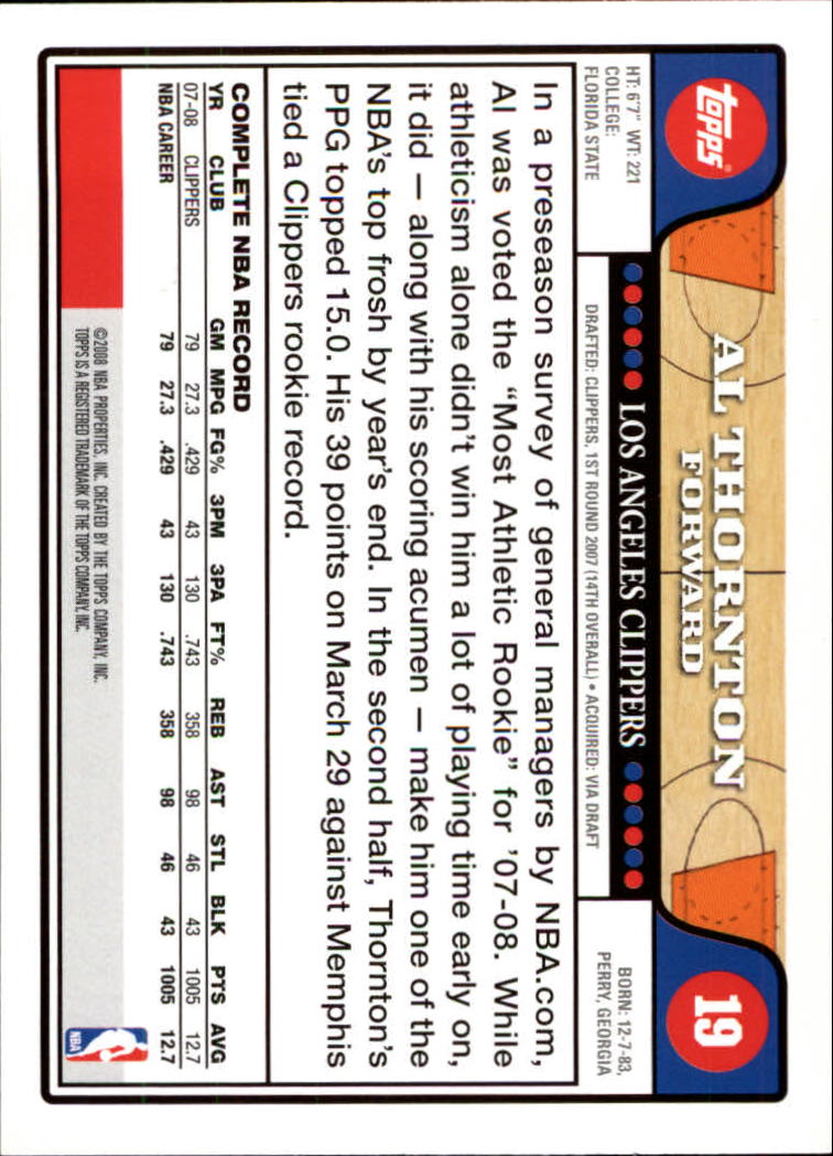 2008-09 Topps Basketball Card Pick - Picture 35 of 391