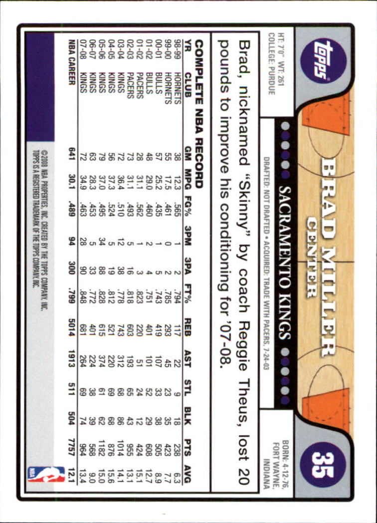 2008-09 Topps Basketball Card Pick - Picture 57 of 391