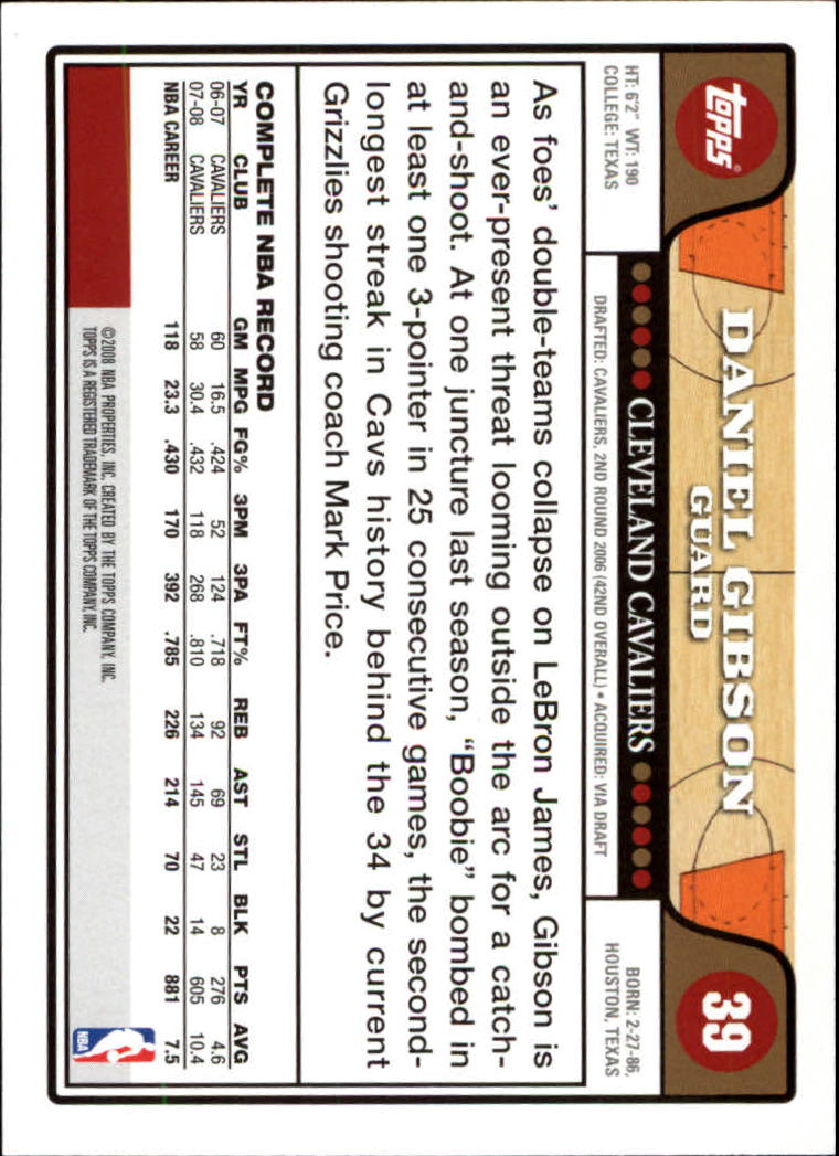 2008-09 Topps Basketball Card Pick - Picture 65 of 391