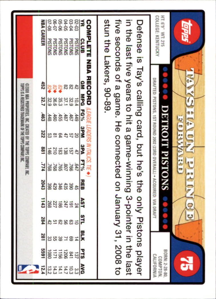 2008-09 Topps Basketball Card Pick - Picture 137 of 391