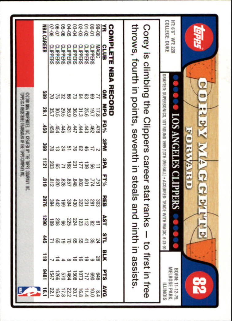 2008-09 Topps Basketball Card Pick - Picture 151 of 391