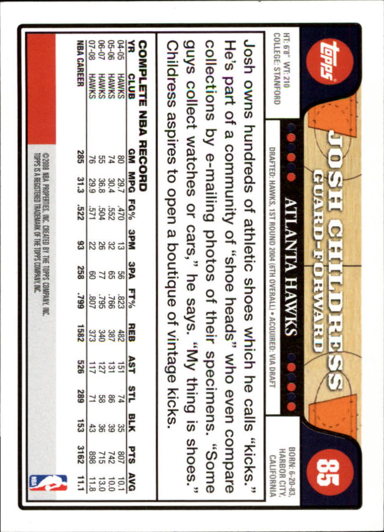 2008-09 Topps Basketball Card Pick - Picture 157 of 391