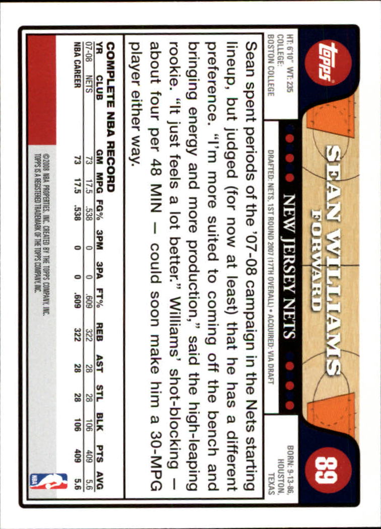 2008-09 Topps Basketball Card Pick - Picture 165 of 391