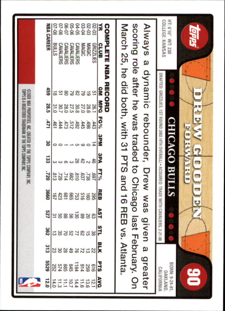 2008-09 Topps Basketball Card Pick - Picture 167 of 391