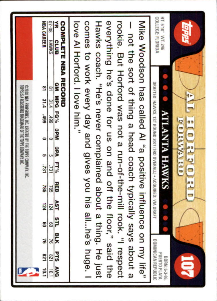 2008-09 Topps Basketball Card Pick - Picture 199 of 391