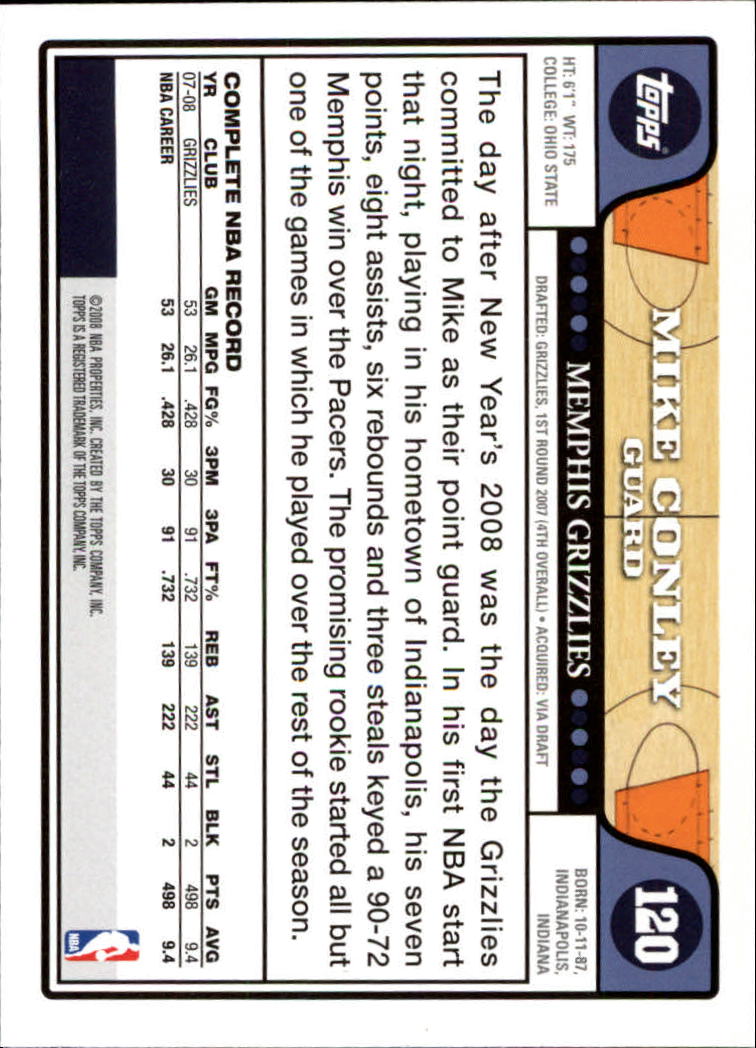 2008-09 Topps Basketball Card Pick - Picture 223 of 391