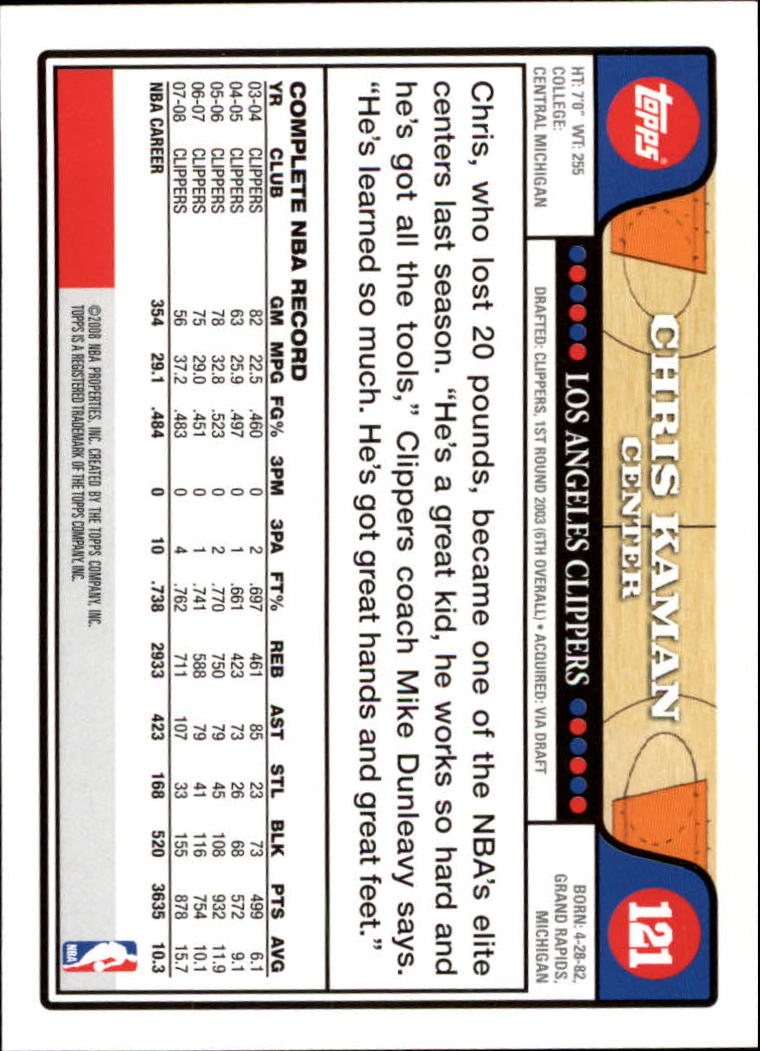 2008-09 Topps Basketball Card Pick - Picture 225 of 391