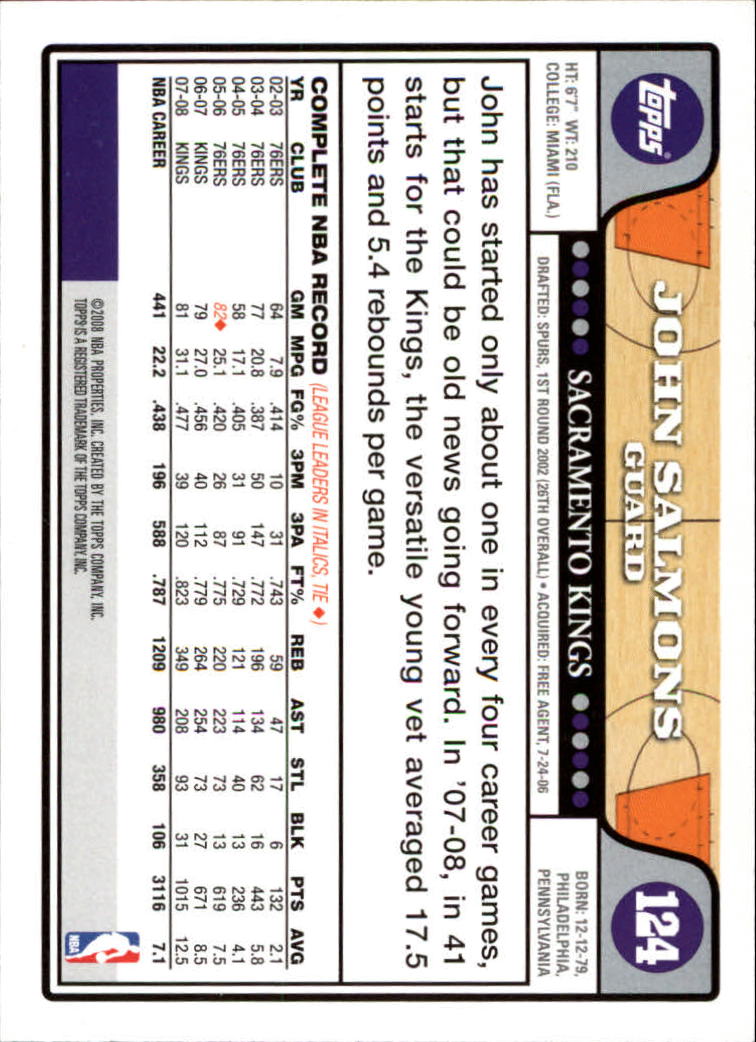 2008-09 Topps Basketball Card Pick - Picture 231 of 391