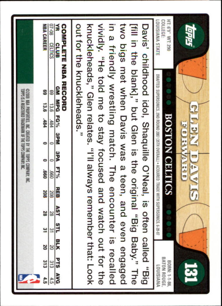 2008-09 Topps Basketball Card Pick - Picture 245 of 391