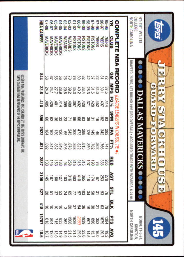 2008-09 Topps Basketball Card Pick - Picture 273 of 391