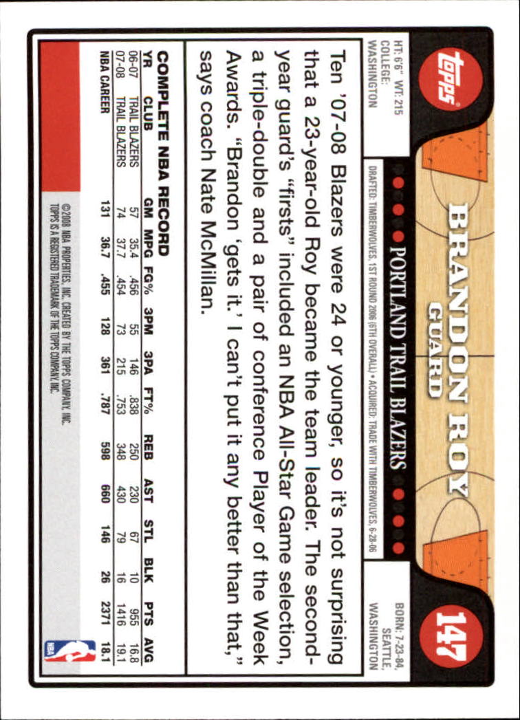 2008-09 Topps Basketball Card Pick - Picture 277 of 391