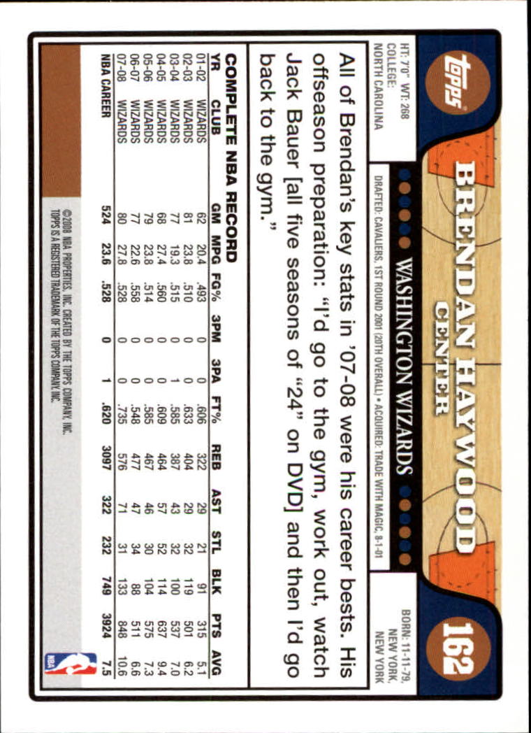 2008-09 Topps Basketball Card Pick - Picture 307 of 391