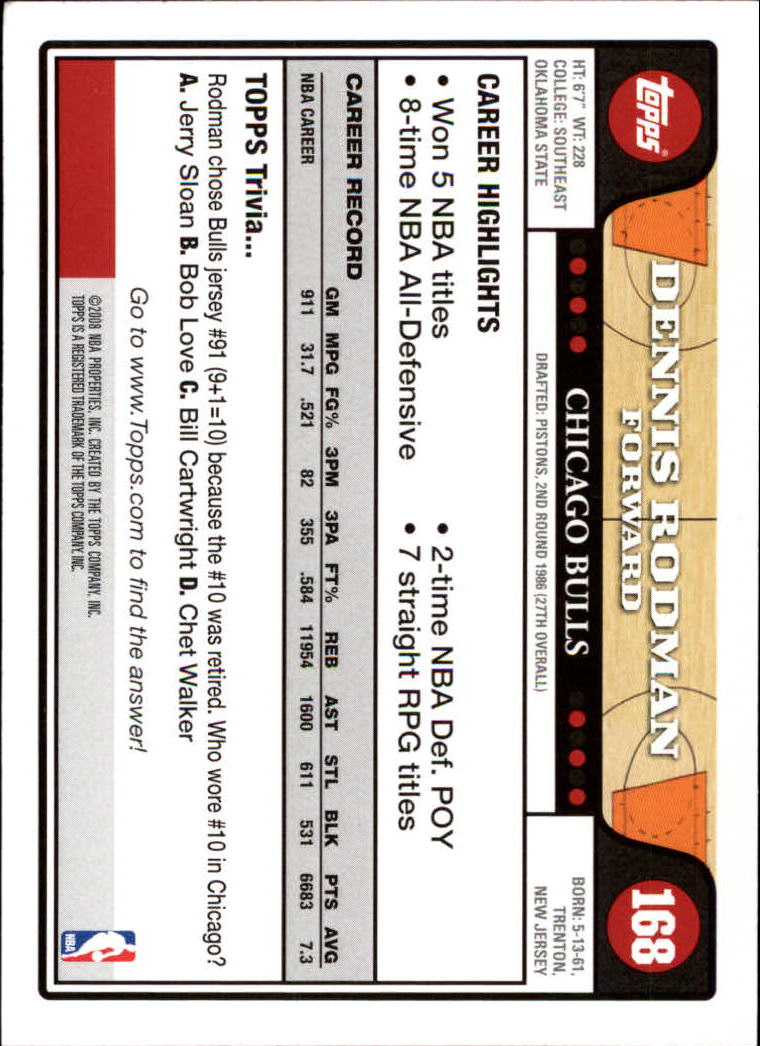 2008-09 Topps Basketball Card Pick - Picture 319 of 391