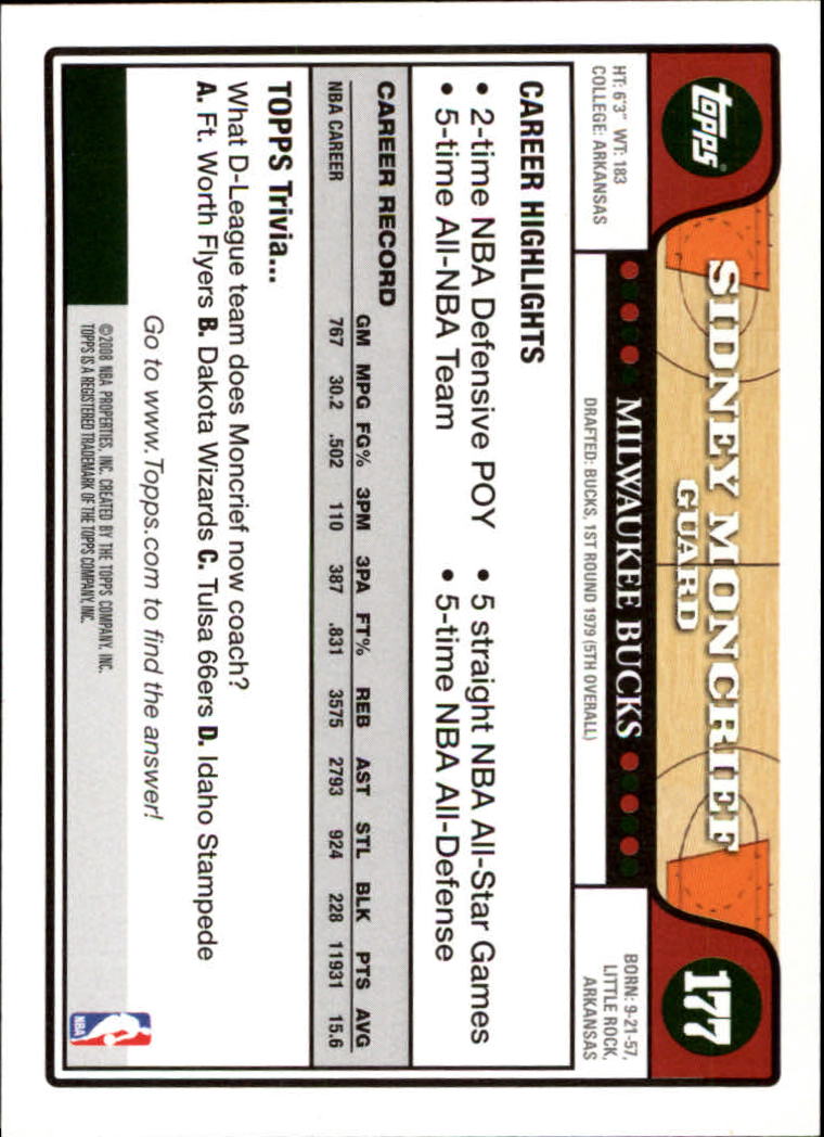 2008-09 Topps Basketball Card Pick - Picture 331 of 391