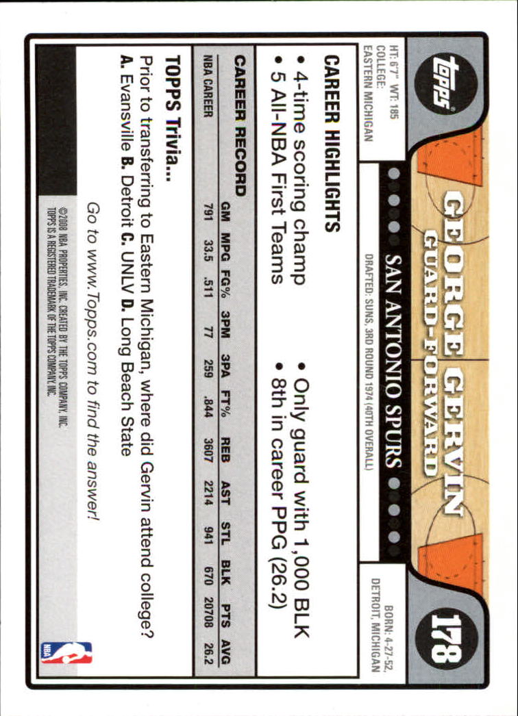 2008-09 Topps Basketball Card Pick - Picture 333 of 391