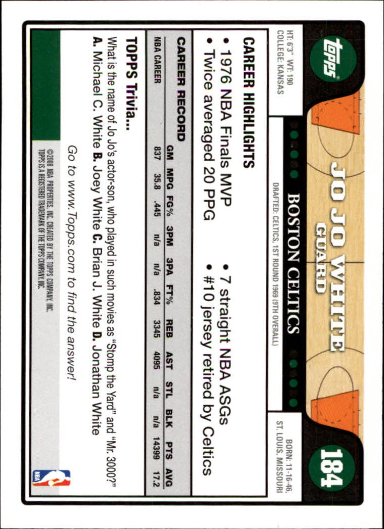 2008-09 Topps Basketball Card Pick - Picture 343 of 391