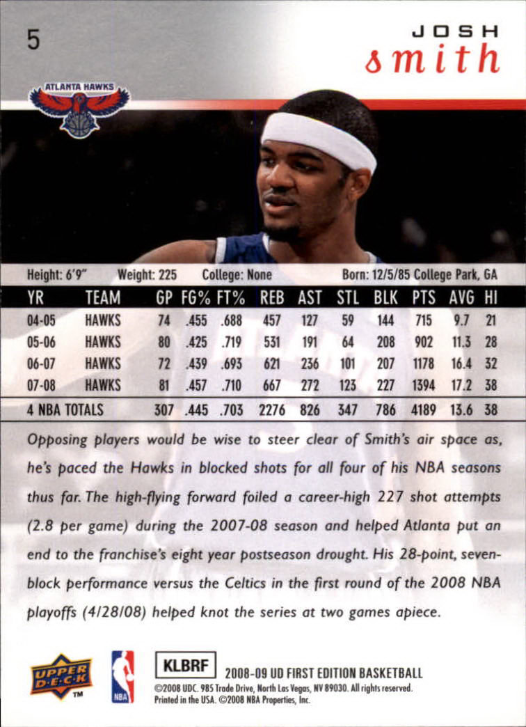 2008-09 Upper Deck First Edition Basketball Card Pick - Picture 11 of 361