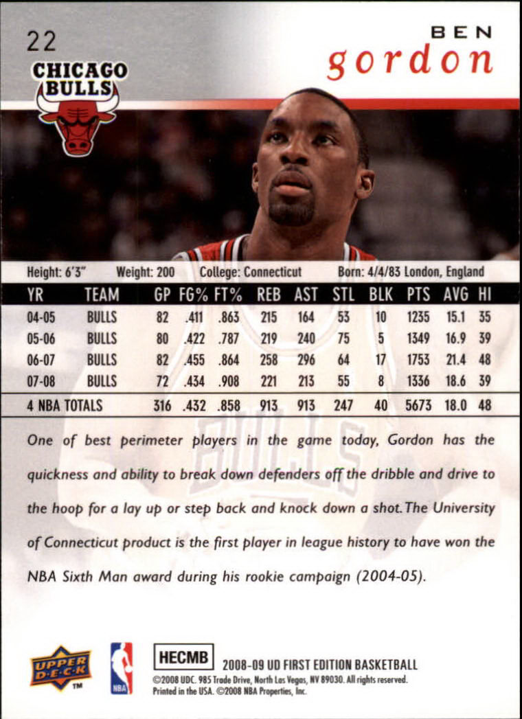 2008-09 Upper Deck First Edition Basketball Card Pick - Picture 37 of 361