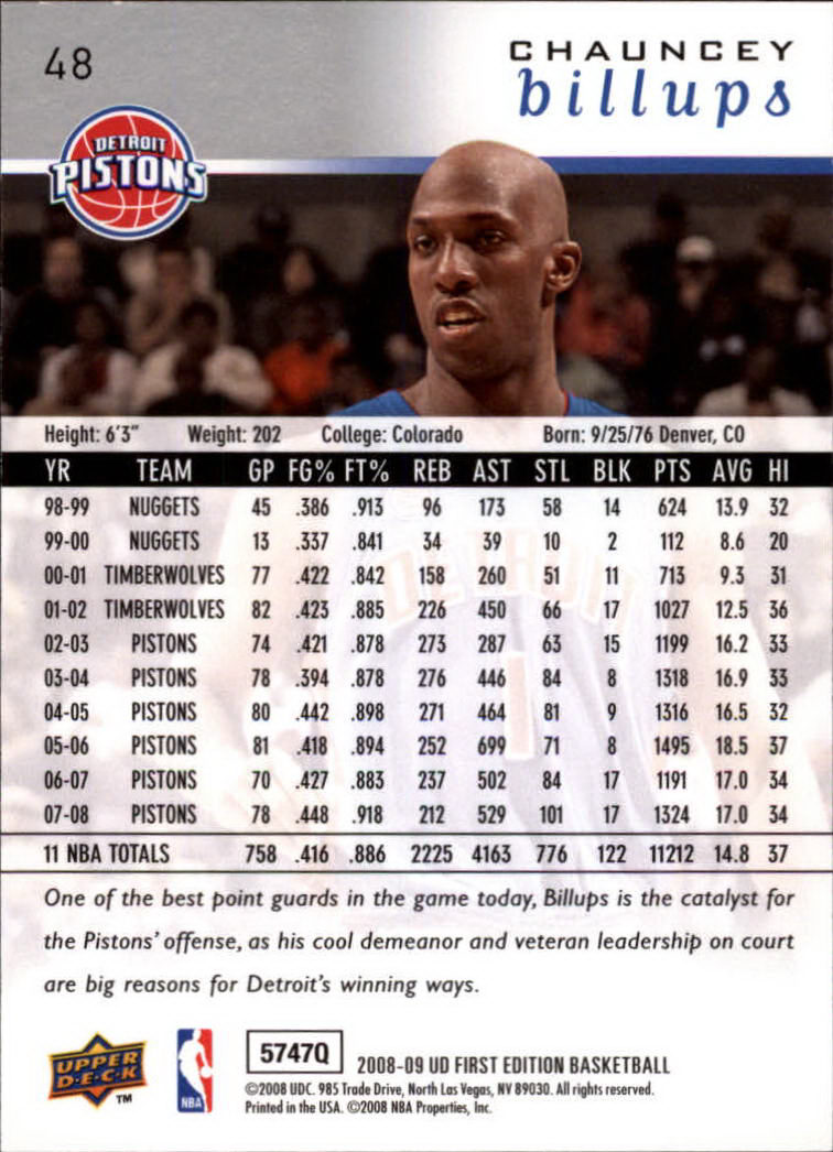 2008-09 Upper Deck First Edition Basketball Card Pick - Picture 77 of 361