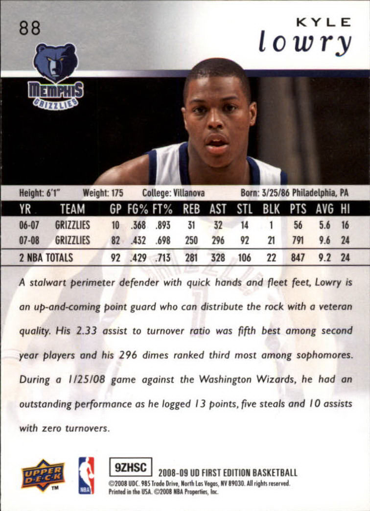 2008-09 Upper Deck First Edition Basketball Card Pick - Picture 135 of 361