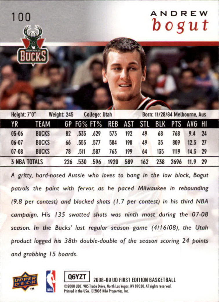 2008-09 Upper Deck First Edition Basketball Card Pick - Picture 155 of 361
