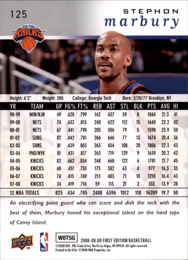 2008-09 Upper Deck First Edition Basketball Card Pick - Picture 193 of 361