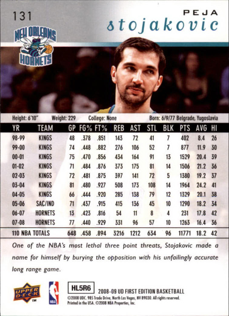 2008-09 Upper Deck First Edition Basketball Card Pick - Picture 203 of 361